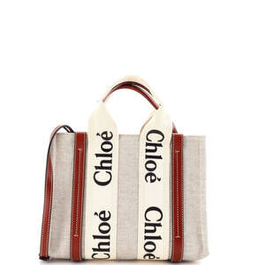 Chloe Woody Convertible Tote Canvas #233232C92B
